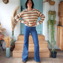 Cargar imagen en el visor de la galería, Patrón de pantalón acampanado estilo boho para mujer en pdf. Patrón Juan sin Miedo