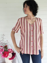 Cargar imagen en el visor de la galería, Patrón Sonsoles, camisa clásica + video curso online